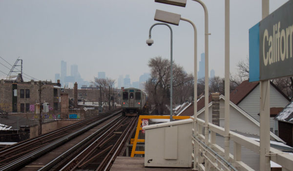 California Blue Line, Logan Square