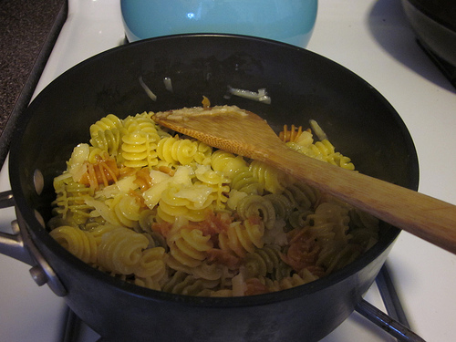 Summer Pasta Veggies, Kate Hamilton