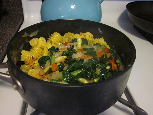 Summer Pasta Veggies, Kate Hamilton