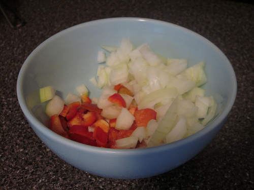 Summer Pasta Veggies, Kate Hamilton