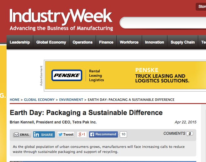 The byline republished by Food Manufacturing