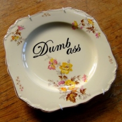 dumbass plate