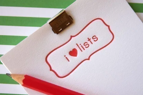 I heart list