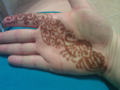 indian wedding henna
