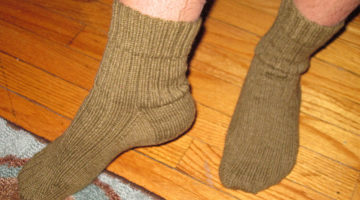 Mens Knit Socks