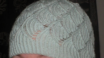 Mint Parrotfish Hat, katemhamilton