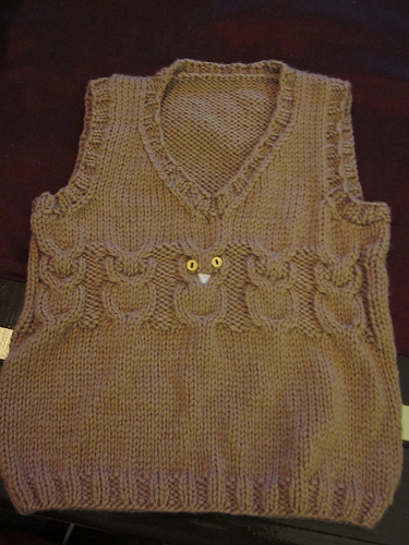 Owl Baby Vest