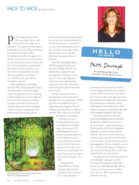 Face To Face With Patti Darragh