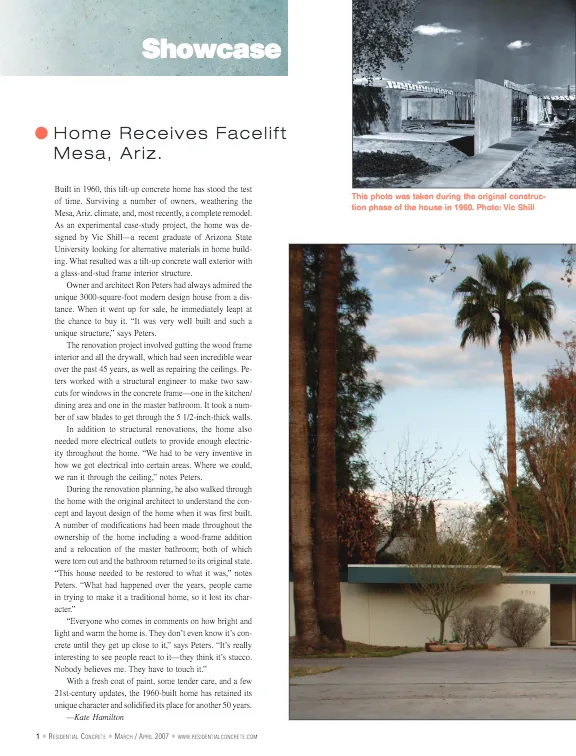 Home Receives Facelift