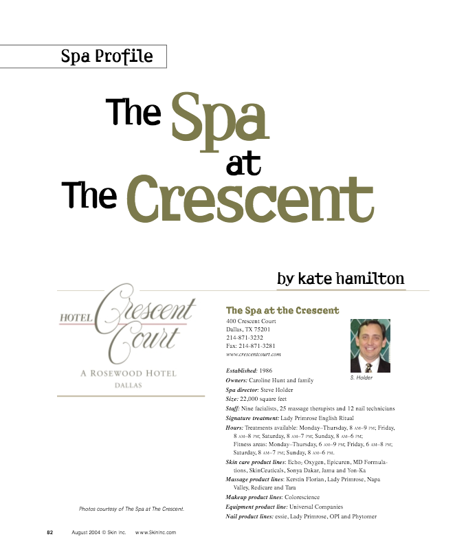 The Spa At The Crescent