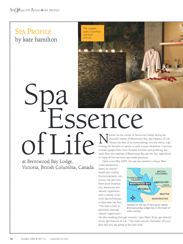 Spa Essence Of Life