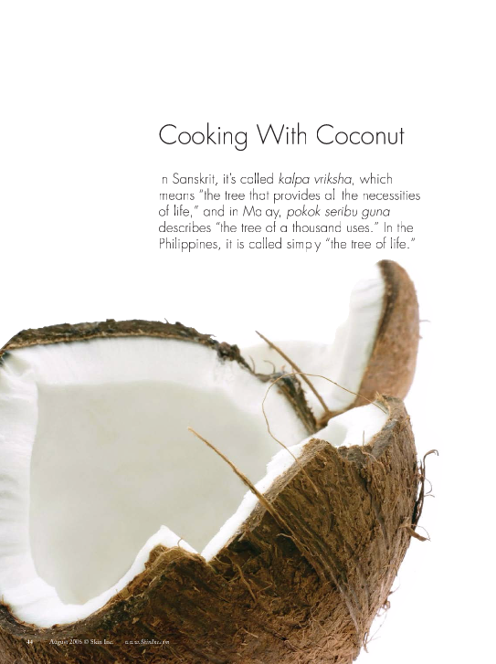 Cooking With Coconut