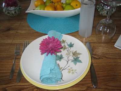 Spring Table Setting