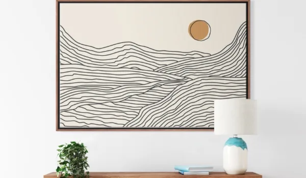 Abstract lines representing clarity and strategic direction in marketing