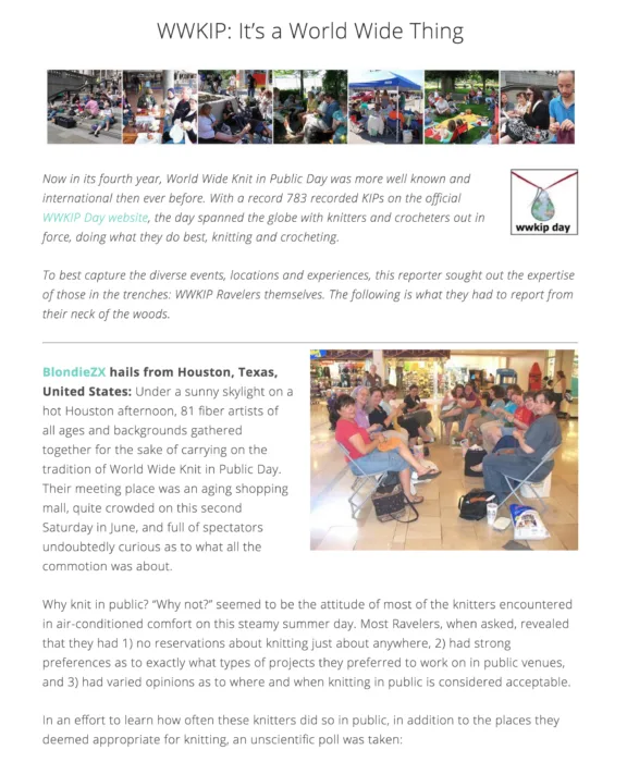 WWKIP: It’s a World Wide Thing